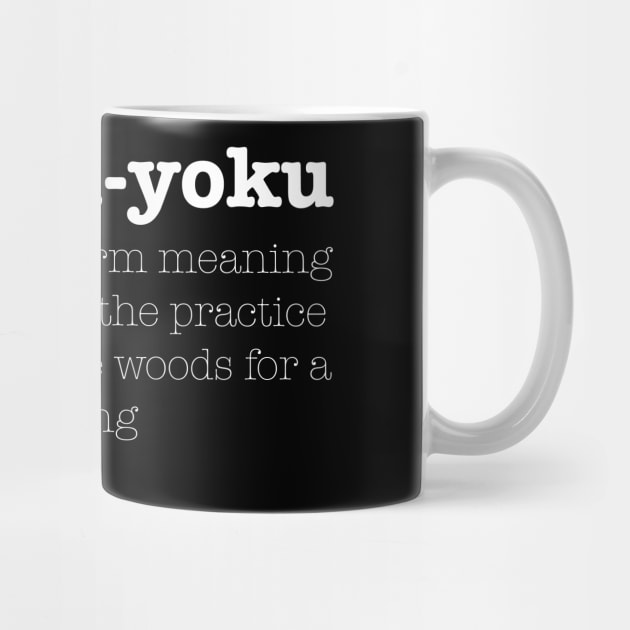 Shinrin-yoku by noodle's T-shirts!